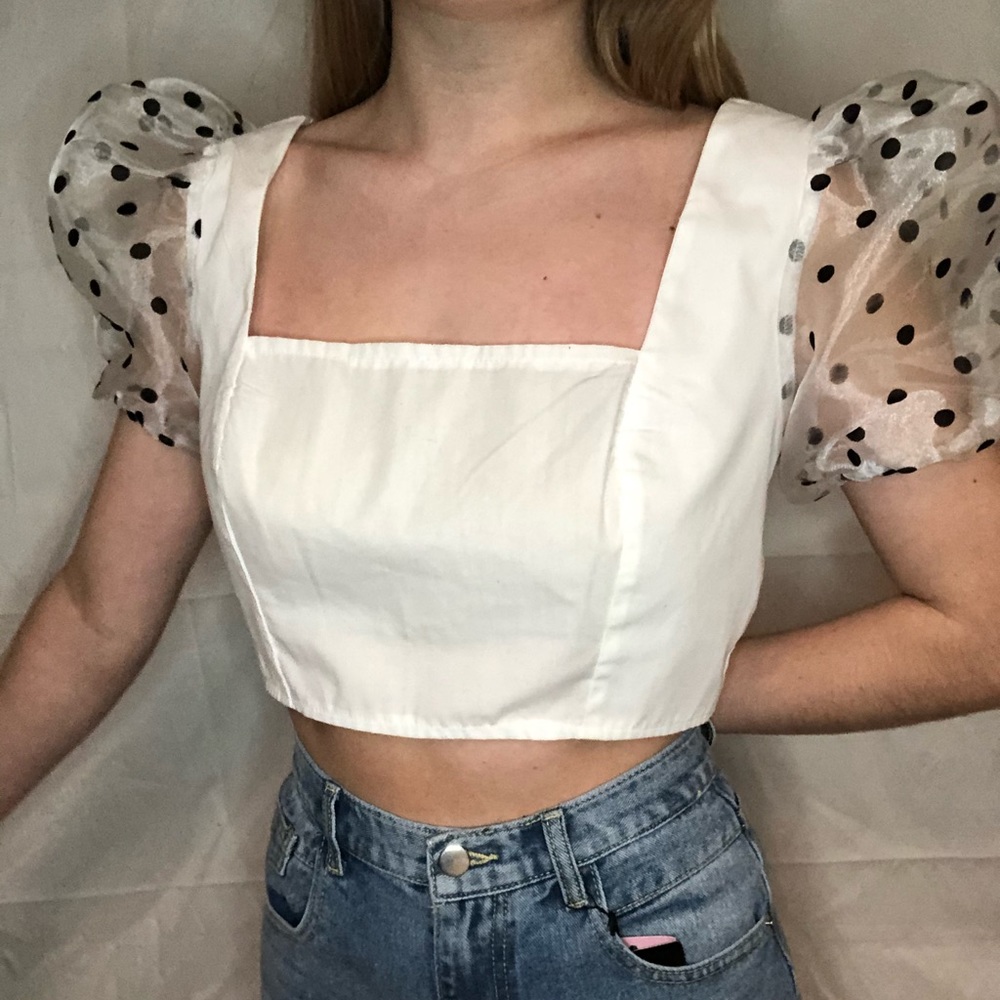 NASTYGAL CROPPED SHIRT